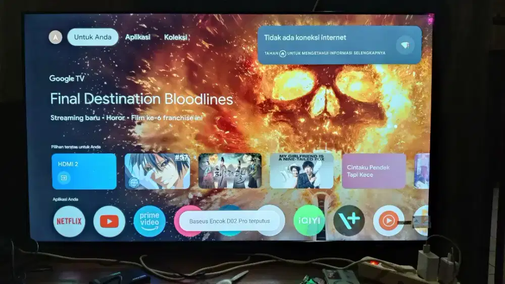 Philips Google Tv digital 4K 50 in