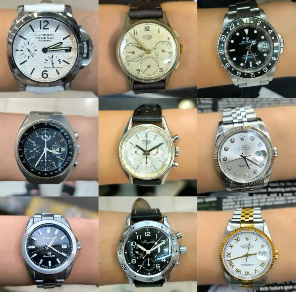 SERVICE JAM MEWAH BERGARANSI CARTIER CHOPARD BULGARI HERMES CHANEL TAG