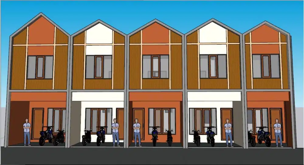 DIJUAL RUMAH BARU GRIYA BULAK SARI DI KALISARI - JAKARTA TIMUR