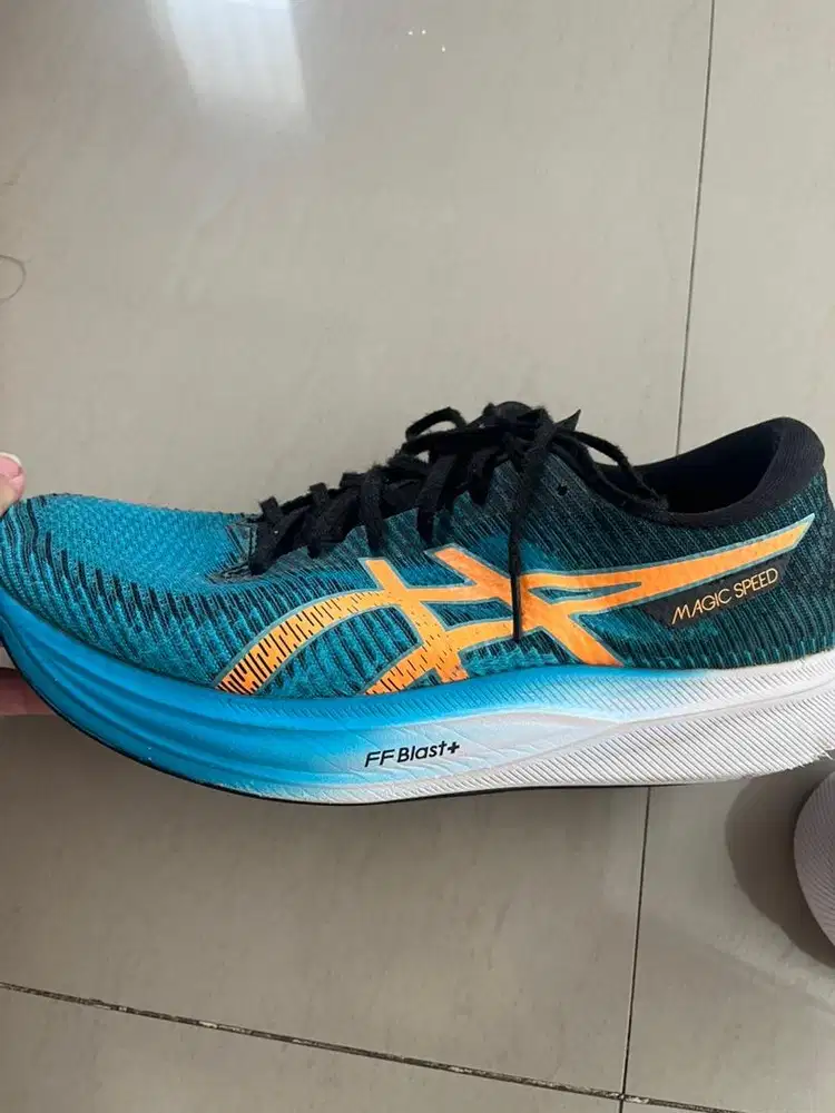 sepatu asics magic speed uk 45