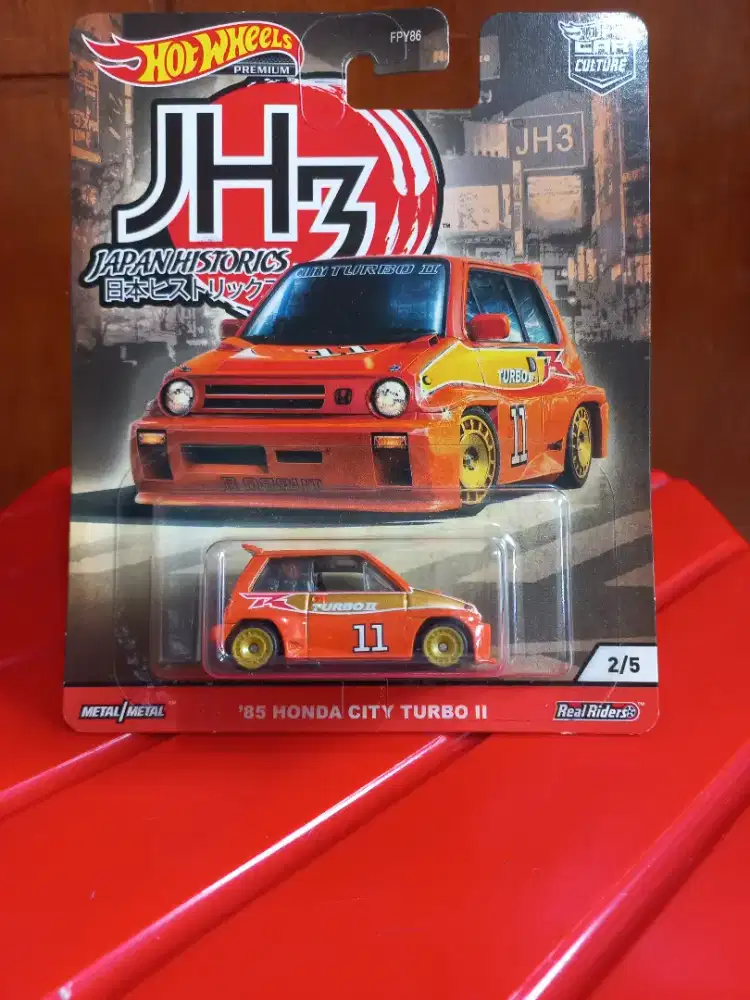 Hot Wheels Premium '85 Honda City Turbo II Japan Historics Car Culture