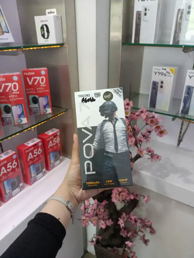 Tecno Pova 7 ram 8/256 BARANG BARU GARANSI RESMI