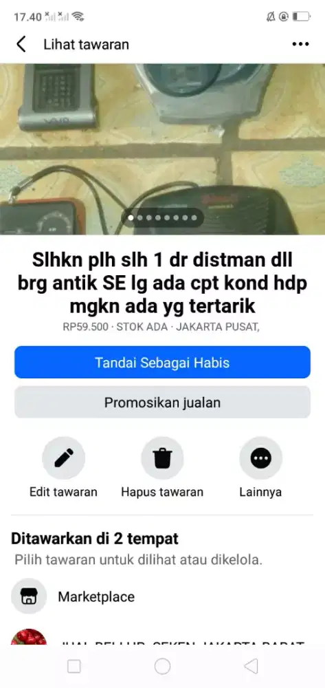 Slhkn plh slh 1 dr audio distman lawas kond hdp sj hrg murah cpt dpt