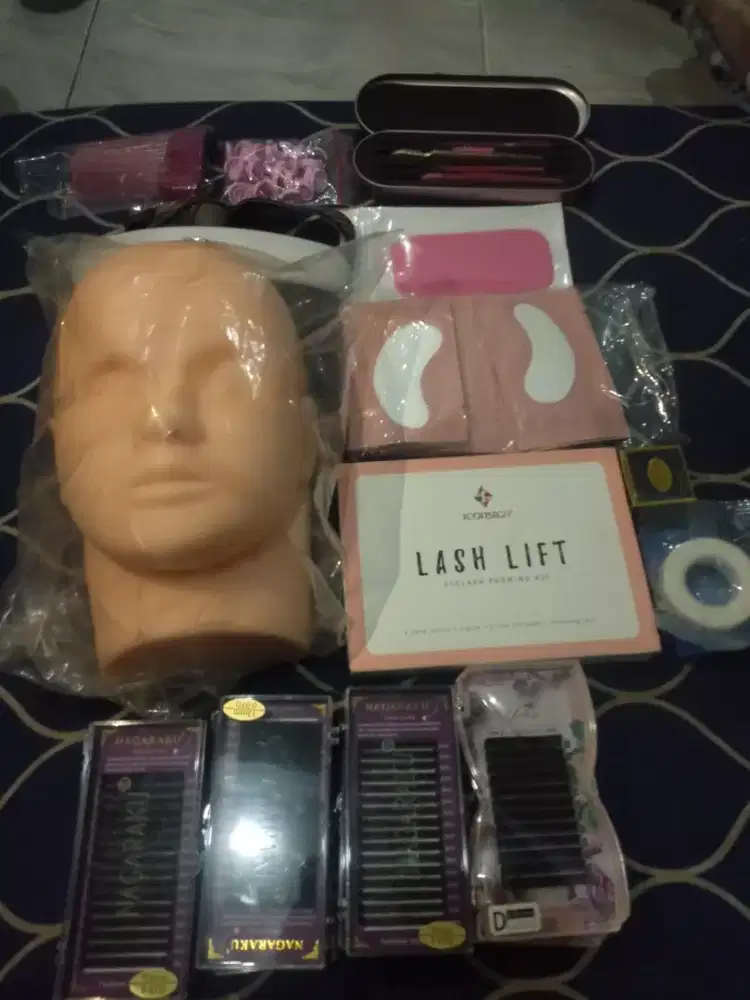 Jual alat eyelash full&lash lift baru 2/3x pakai aja