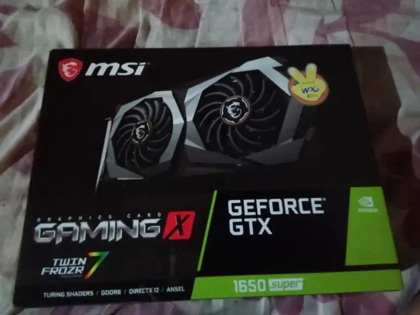 GTX Msi Gddr6 Super 1650 Gaming X