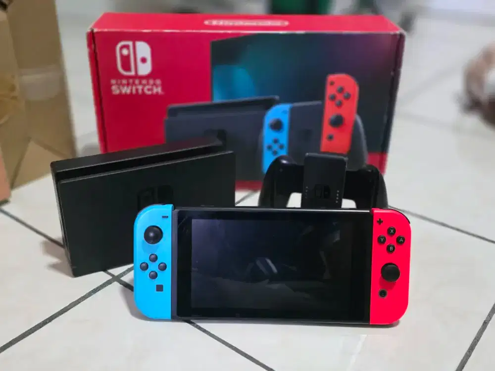 Dijual Nintendo Switch V2 Cracked