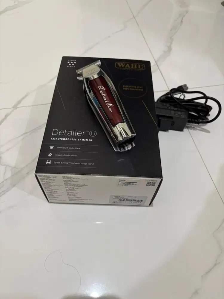 Wahl 5 star detailer Li cordless wireless trimmer - alat cukur detail