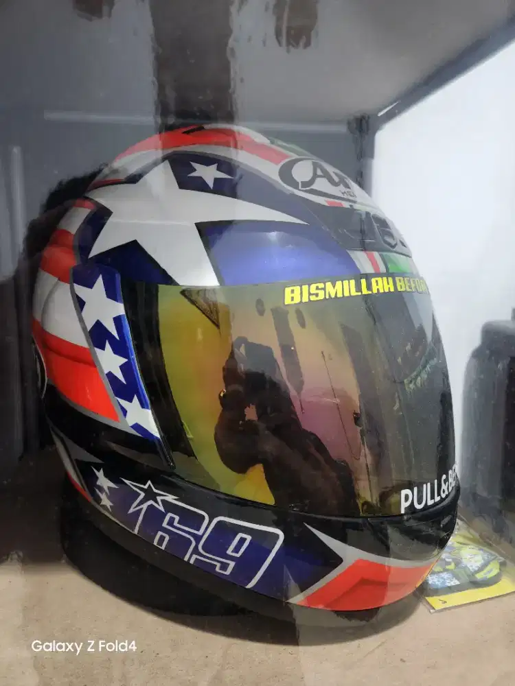 Helm Copy Arai RX-7X Nicky Hayden (INK CL26)