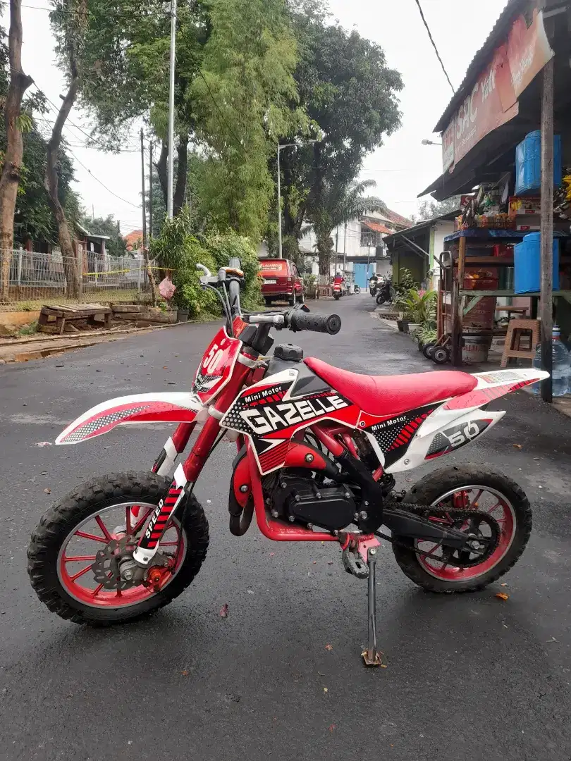Motor mini cross trail bekas 50cc