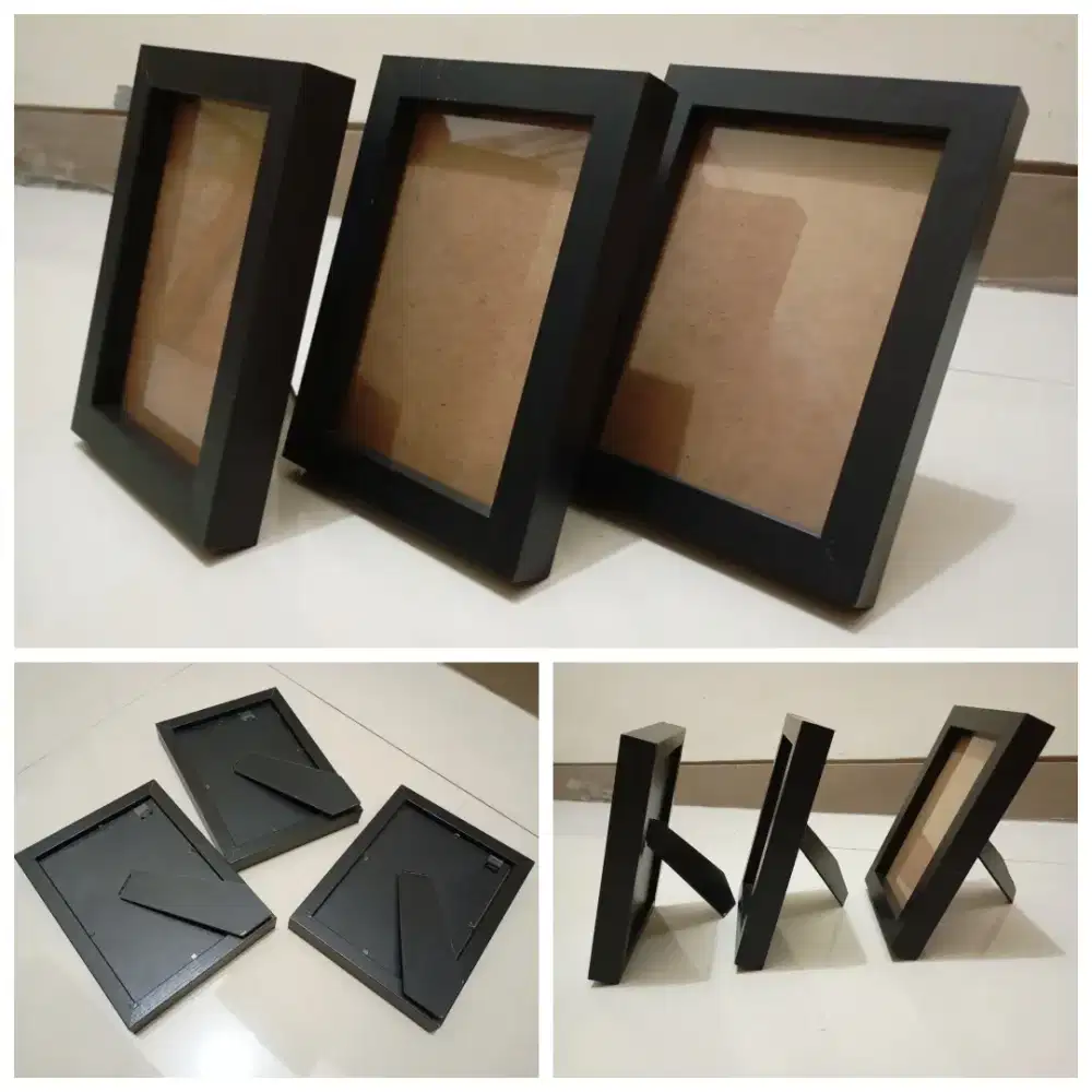 Photo Frame Second Hitam