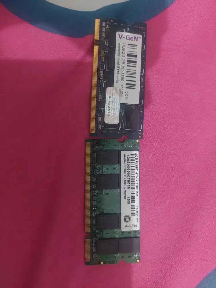 Ram Laptop Ddr2 2gb merk vgen