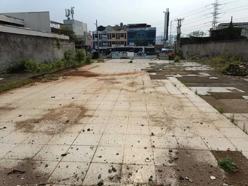 Dijual tanah komersial alam Sutera tangerang jalan raya Serpong