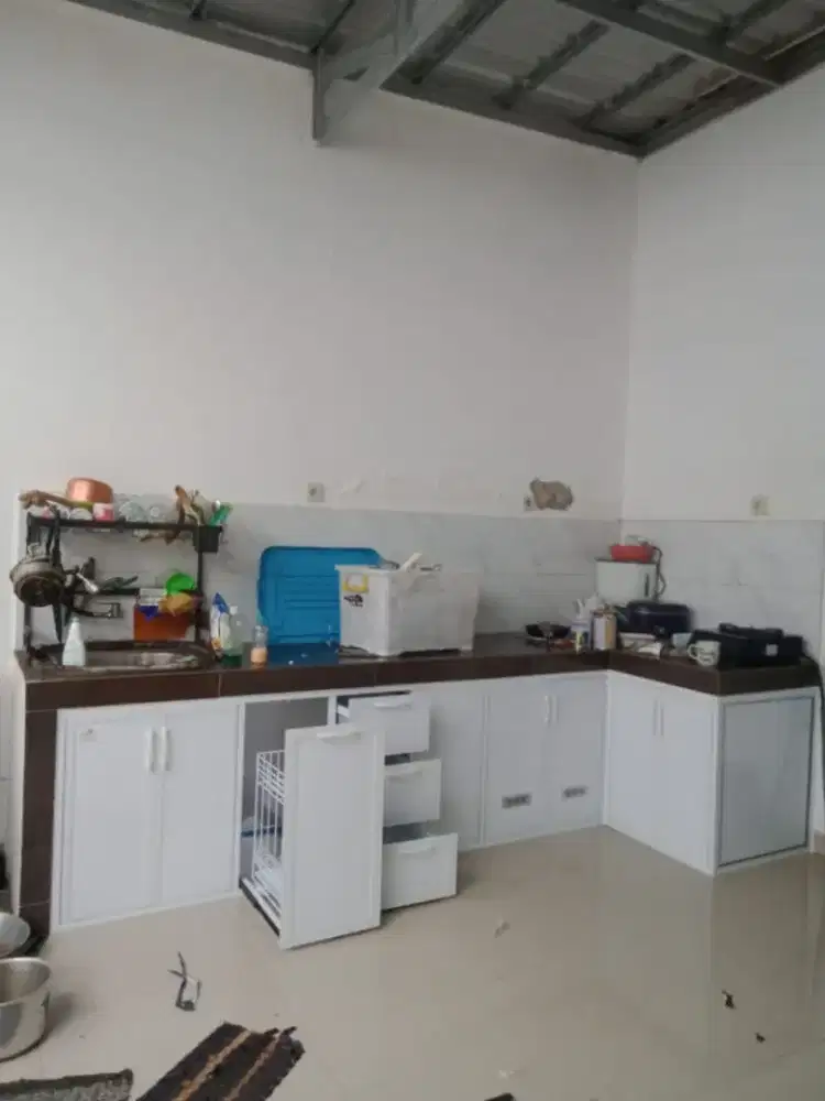 Kitchen set alumunium minimalis