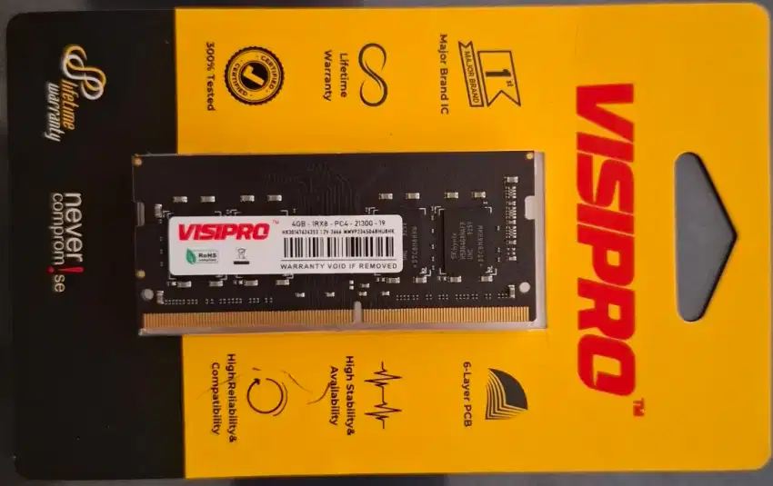 Ram DDR4 4GB Visipro