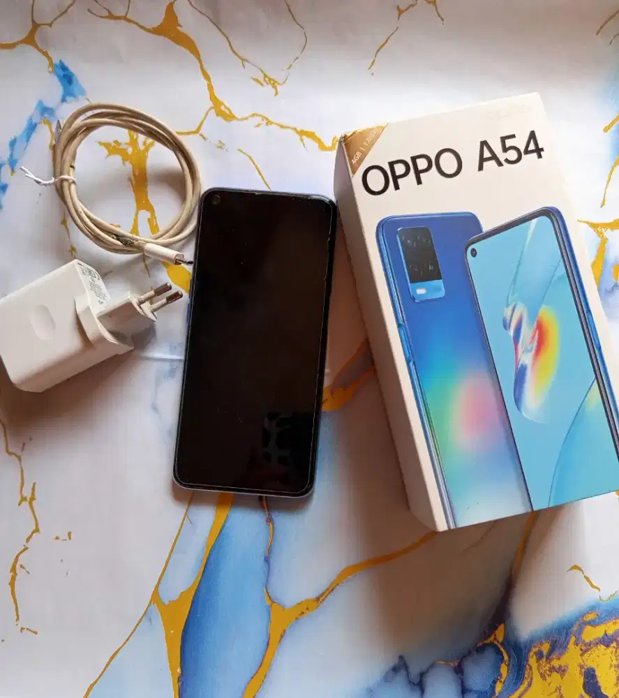 Oppo A54 4/128 biru galaksi