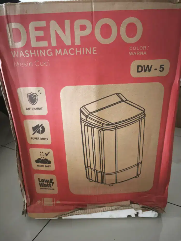 Mesin cuci denpoo DW 5