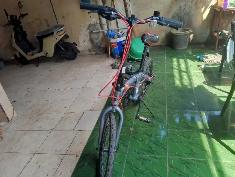 Sepeda lipat Wimcycle pocket rocket bagus