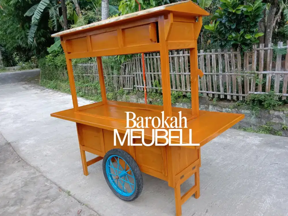 Gerobak Angkringan, Bakso, Mie Ayam, PeceL, Bubur, Sate,Roti Bakar dlL