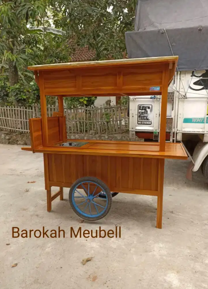 Gerobak Angkringan, Bakso, Mie Ayam, PeceL, Bubur, Sate,Roti Bakar dlL