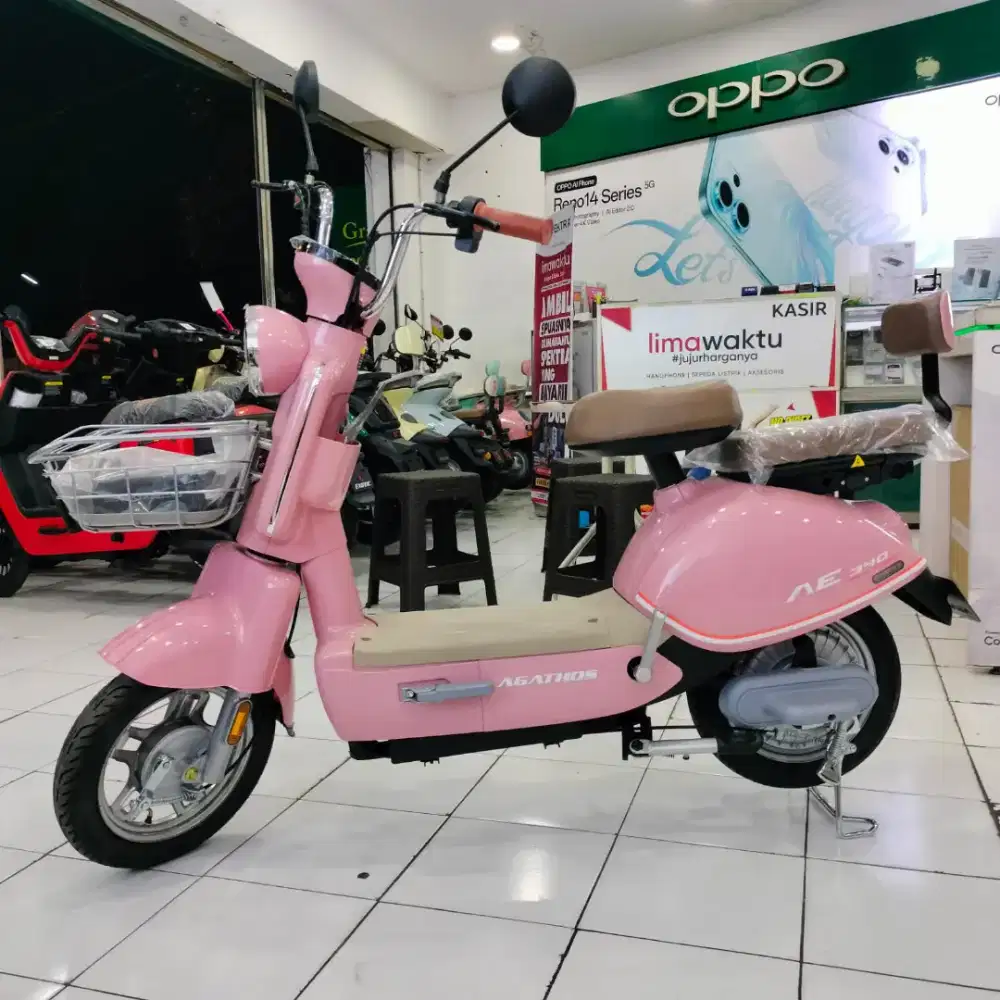 SEPEDA LISTRIK BARU DAN BERGARANSI RESMI , DISKON 500 RIBU