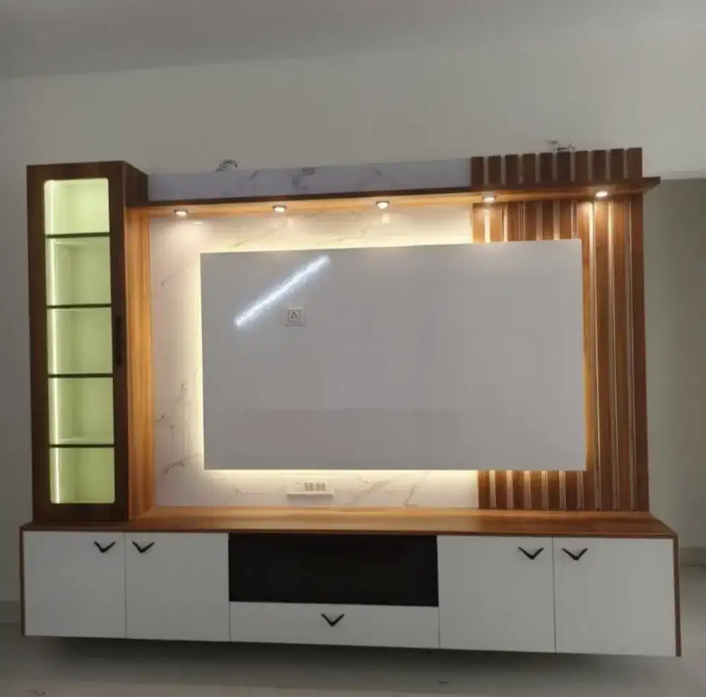 Backdrop tv minimalis