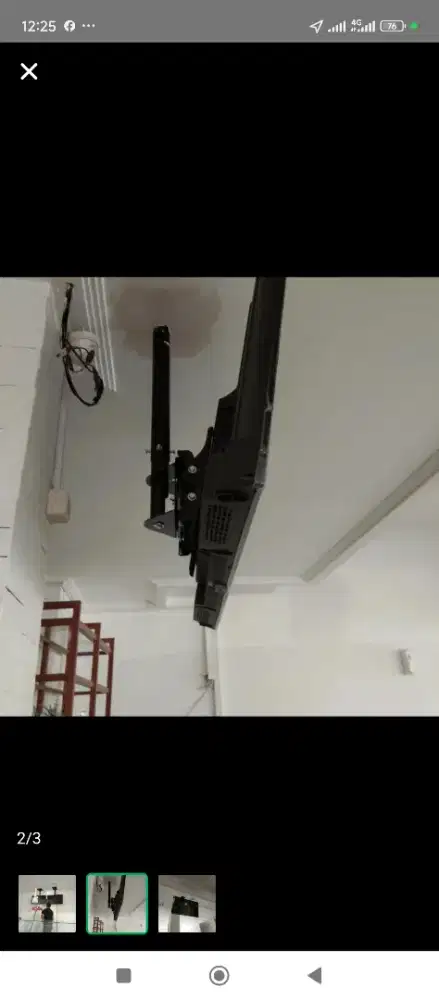 Bracket plafon bracket tv bisa sama pasang