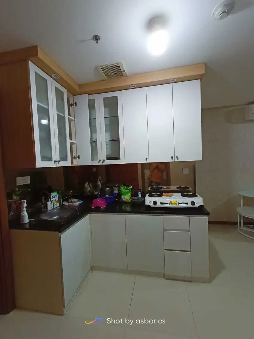 Ready afartement tipe condominium view kolam renang 2 bedroom