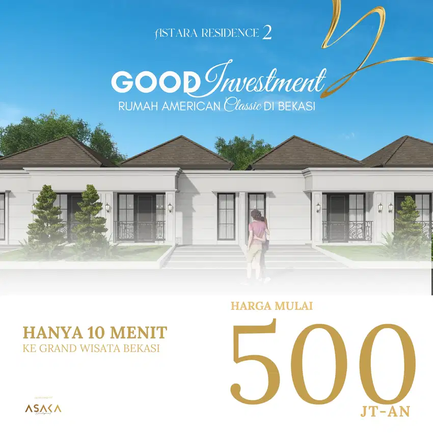 Rumah Murah 1 Lantai Selangkah Ke Living World Mall Bekasi