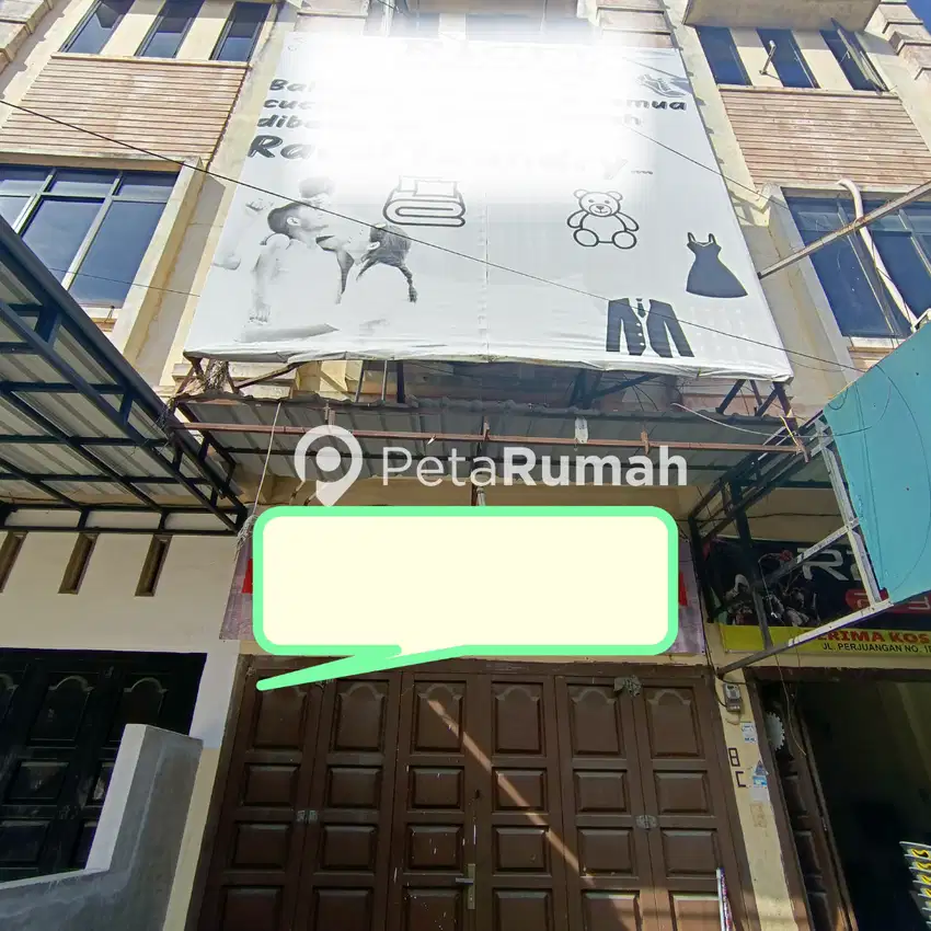 DIJUAL/DISEWAKAN RUKO JALAN PERJUANGAN (HANNY)