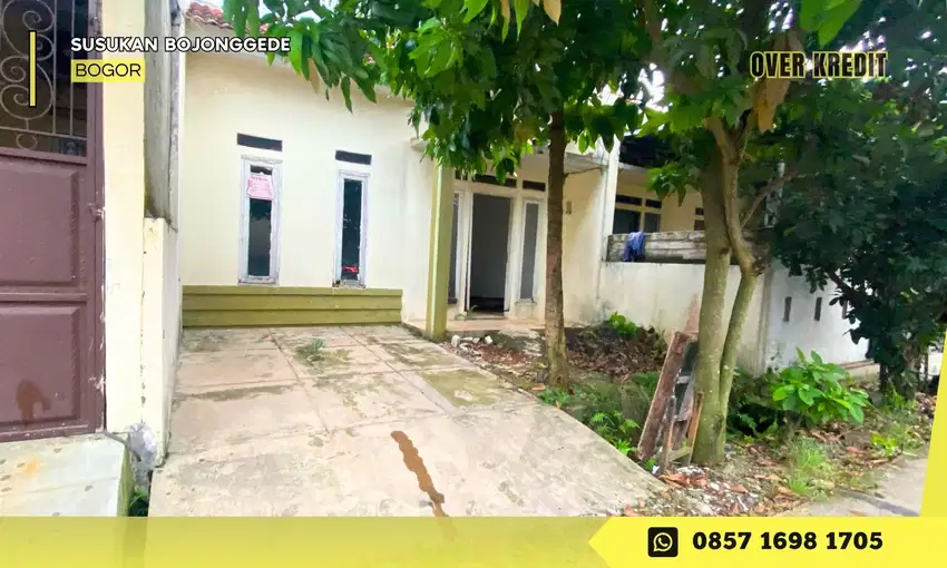 Take Over Rumah 69 JT Duren Baru Permai Pabuaran Citayam dkt Stasiun