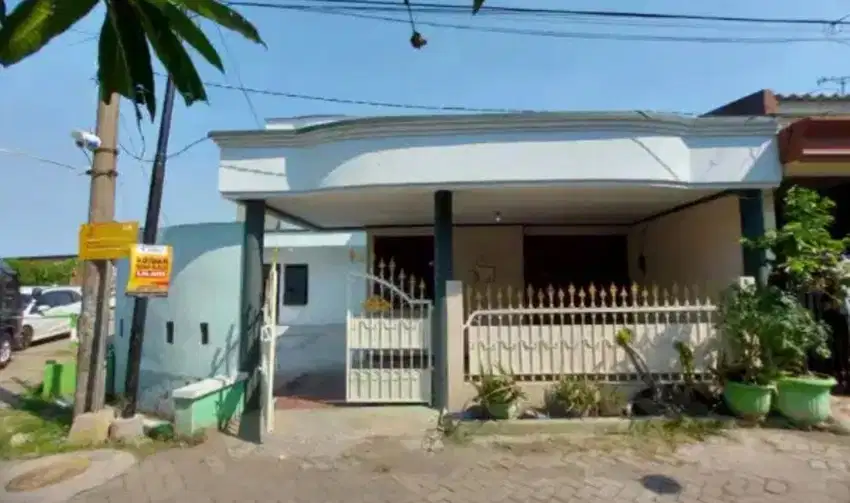 DIJUAL RUMAH HOOK DELTASARI INDAH POJOK DEKAT WARKOP