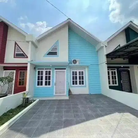 Rumahh Baru sisa 1unit uk 6x17, di setiabudi dkat Ringroad kampus Usu