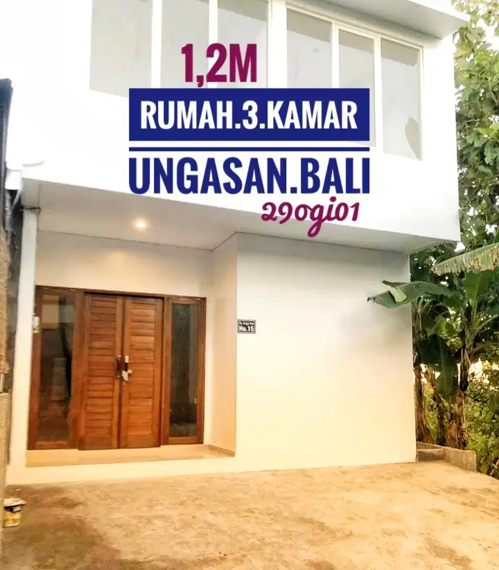 Jual Rumah baru Tingkat 3 kamar Ungasan Kuta Selatan Badung Bali