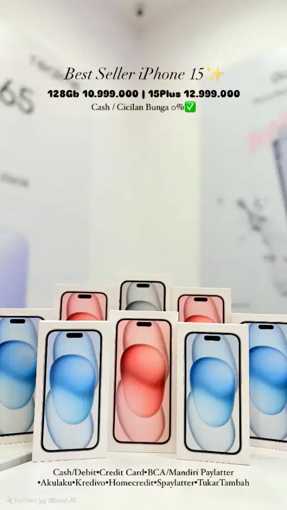 promo iphone 15 series garansi resmi ibox