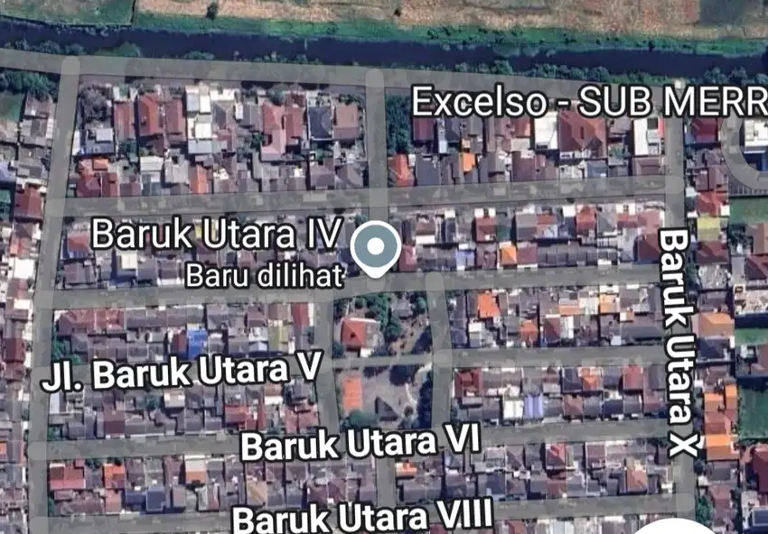 Di rumah siap huni, murah, dibaruk utara, minimalis, hadap selatan
