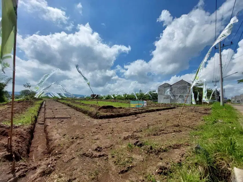 Tanh dijual cepat harga 150 juta luas 64 m2 area bandulan Kota Malang