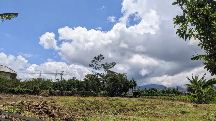 Tanah Luas & Siap Bangun di Merjosari Malang, Akses Jalan Lebar