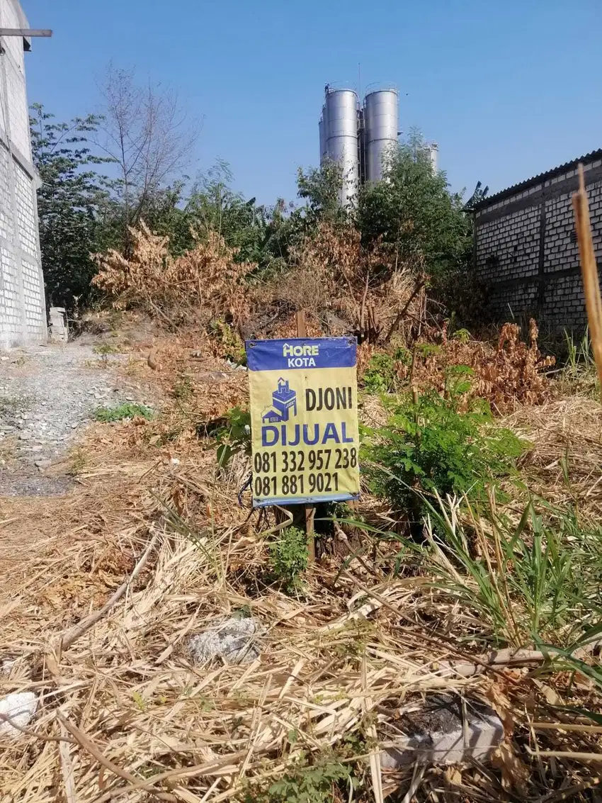 Dijual tanah dekat raya Sukomulyo gresik, murah