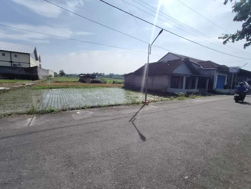 JUAL TANAH DI SEKITARAN JATI WONOKROMO PLERED BANTUL YOGYA