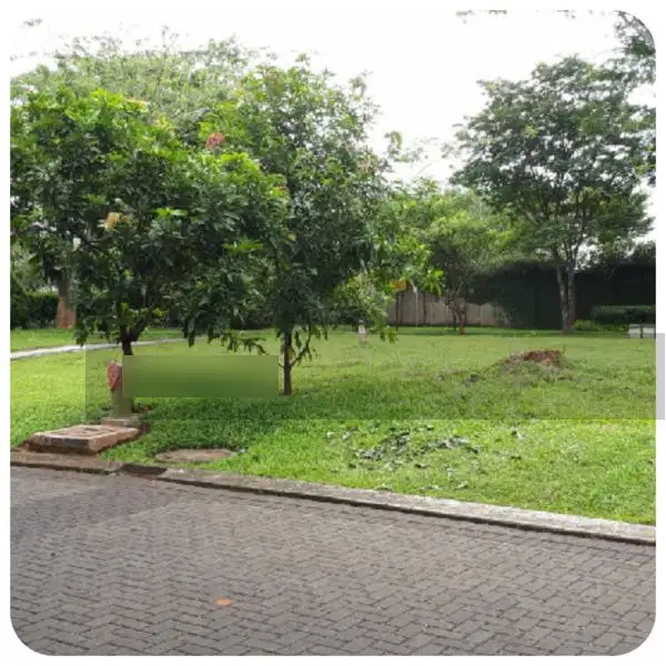 Tanah Hoek taman Dijual Cepat Cluster Allevare Foresta BSD City