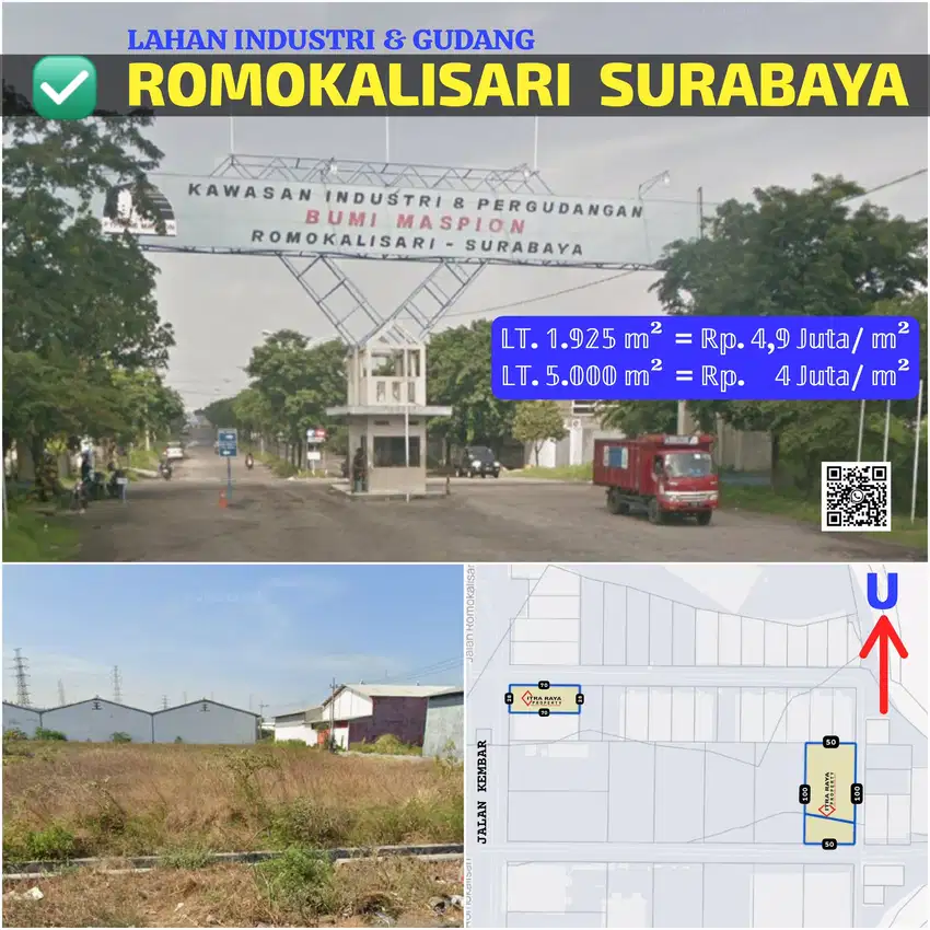 Lahan Gudang Romokalisari Gudang Bumi Maspion