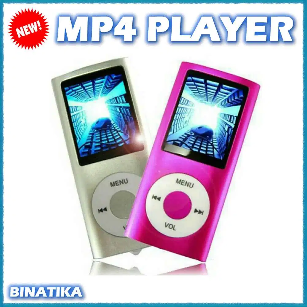 Original MP4 Player Dengan Tambahan Slot MicroSD - BINATIKA