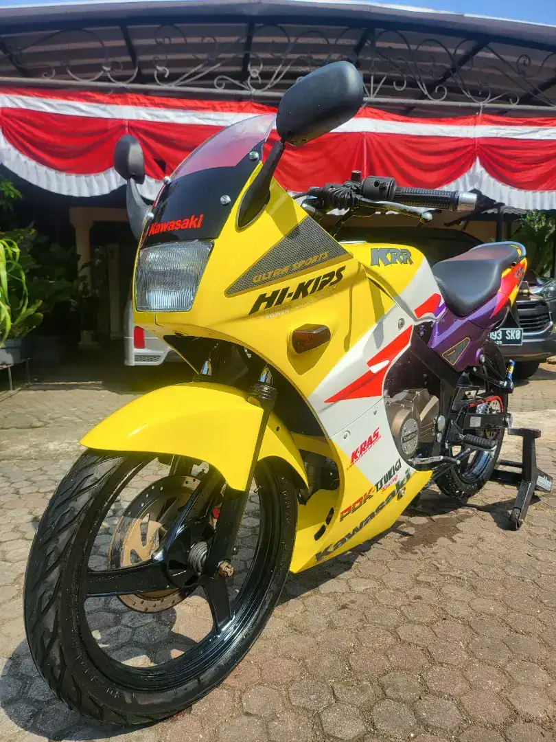 Kawasaki Ninja R Convert SSR 2007 Kuning Surat Lengkap Good Condition