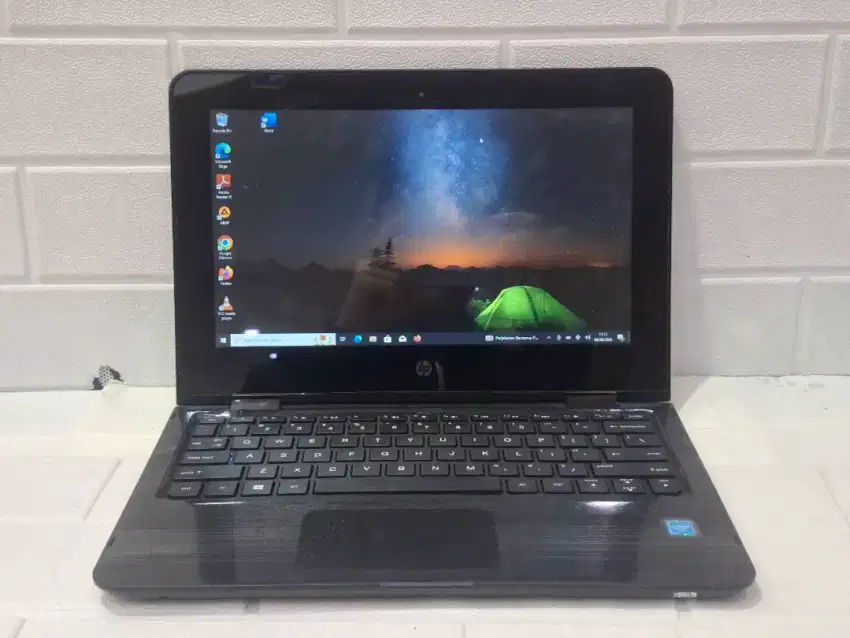 hp Convertible x360/processor intel Celeron N3060 Layar Touchscreen