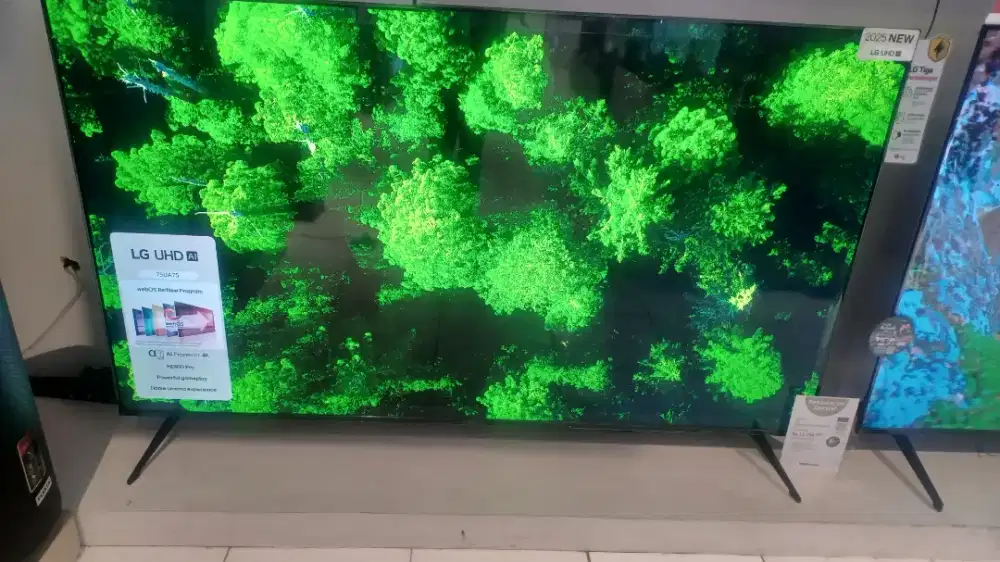 LG led 75binch smart tv