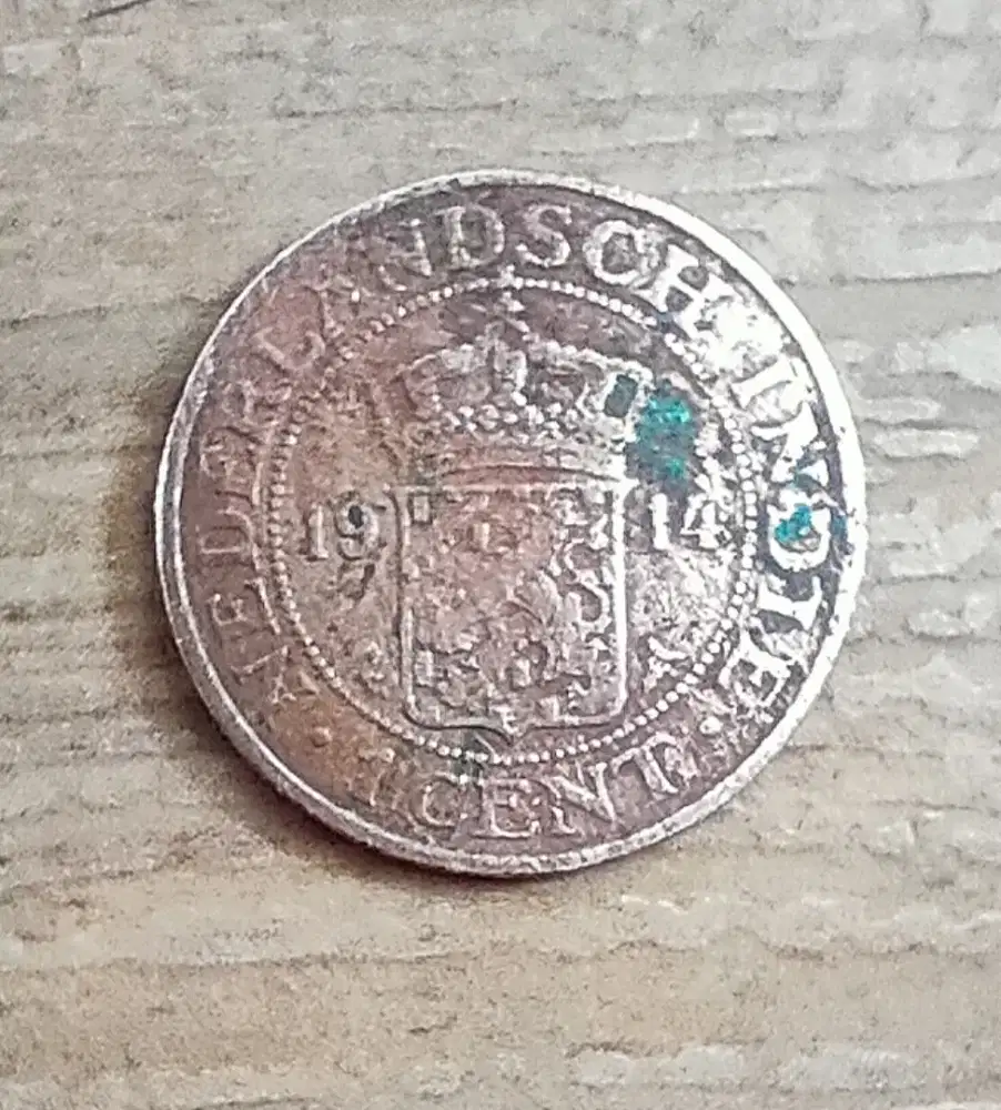 Koin Netherland indie 700 keping lebih (1 cent,1/2 cent, 2,5 cent)