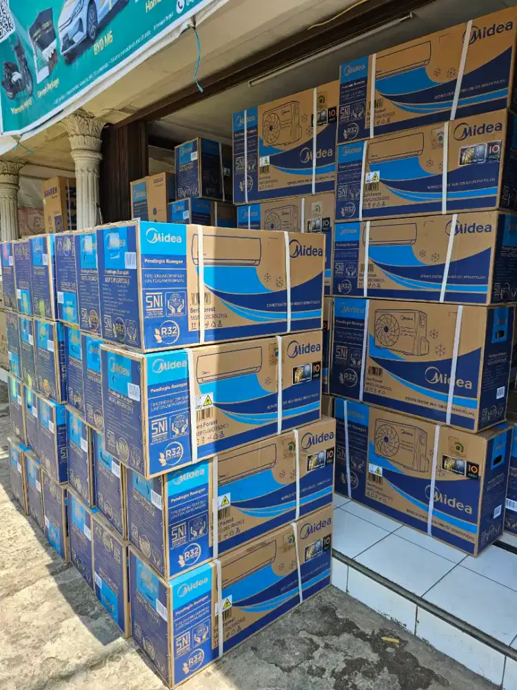 Promo ac midea 05crn2 baru bisa cicil kredit