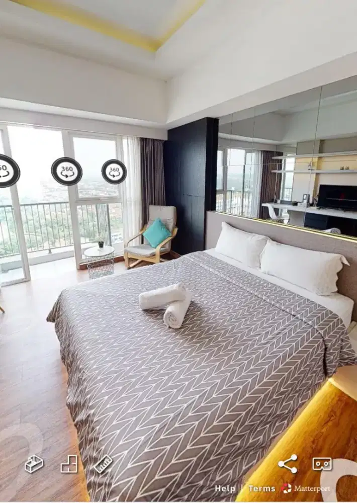 Dijual Apartment Casa De Parco Studio Tower Casea Lt. 20 BSD