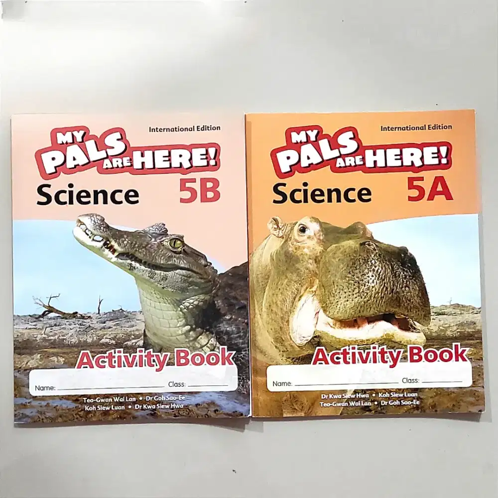 Buku My Pals Are Here Science Activity Book 5A 5B