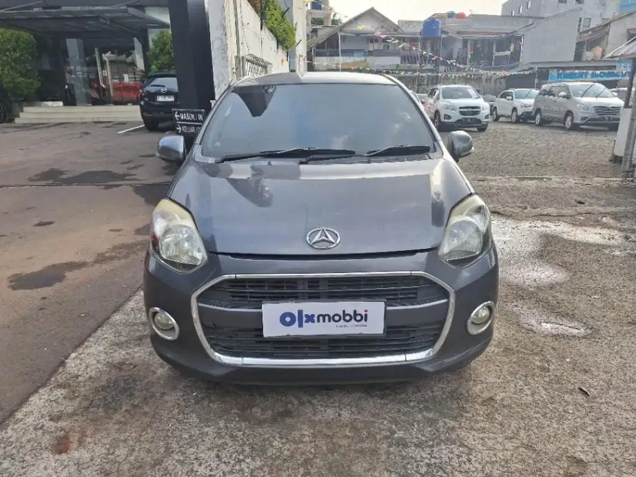 DP MURAH Daihatsu Ayla 1.0 X Bensin-AT 2015 Abu CTFCB